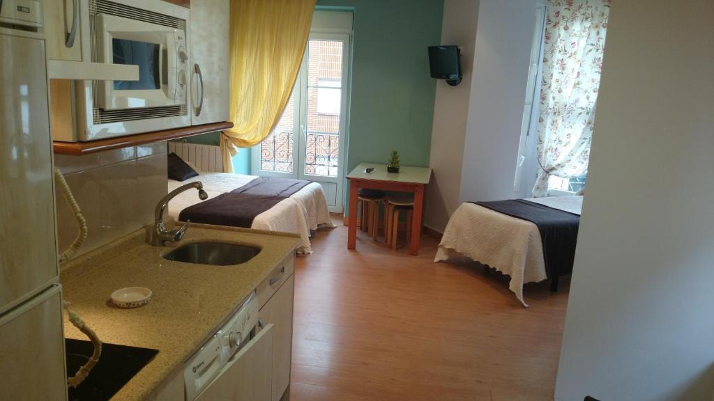Hosteria Villa De Castro 카스트로우르디알레스 객실 사진